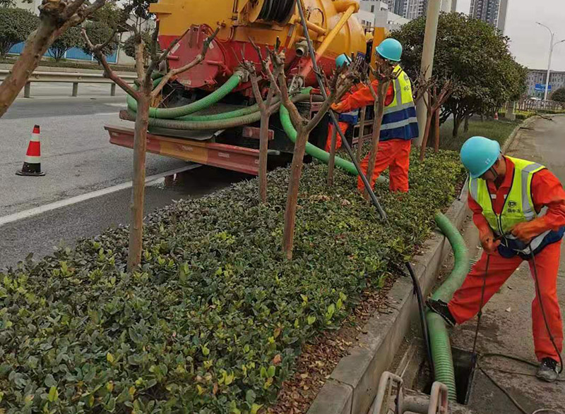 麻城市政管道清淤